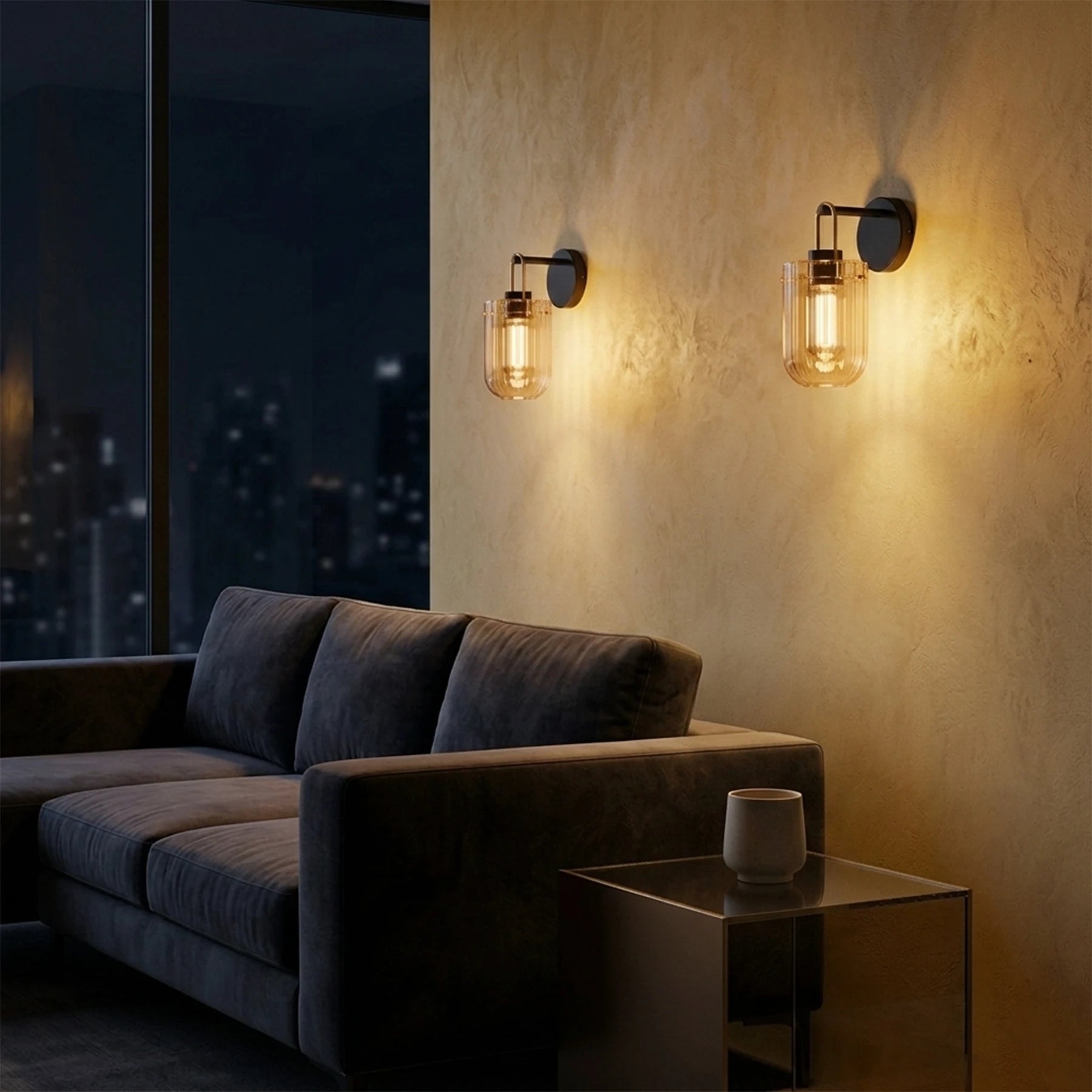 The Selene Fluted Sconce