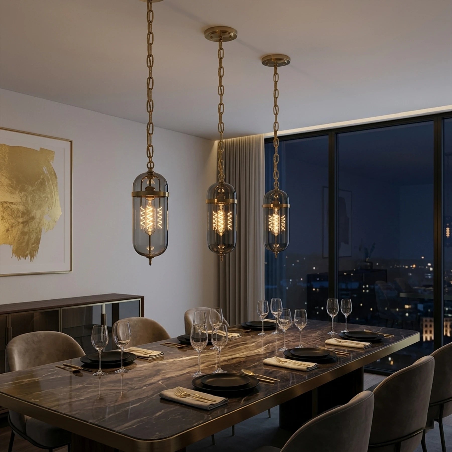 The Atlas Cylinder Pendant