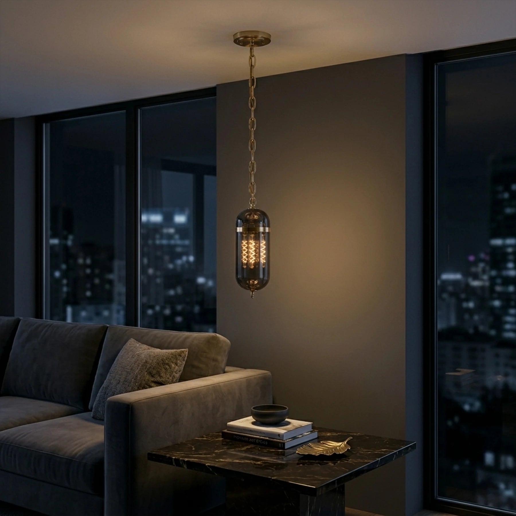 The Atlas Cylinder Pendant