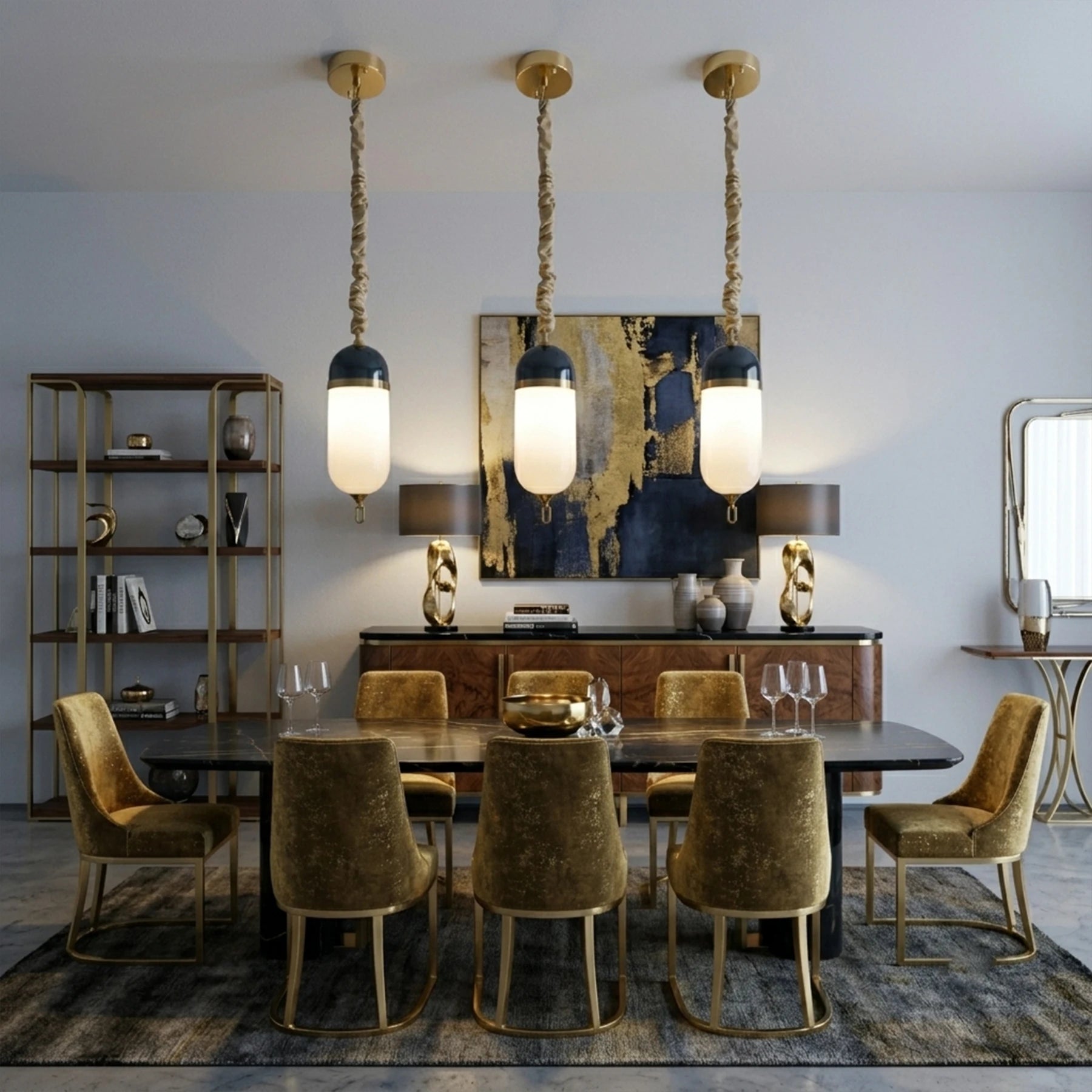 The Atlas Cylinder Pendant