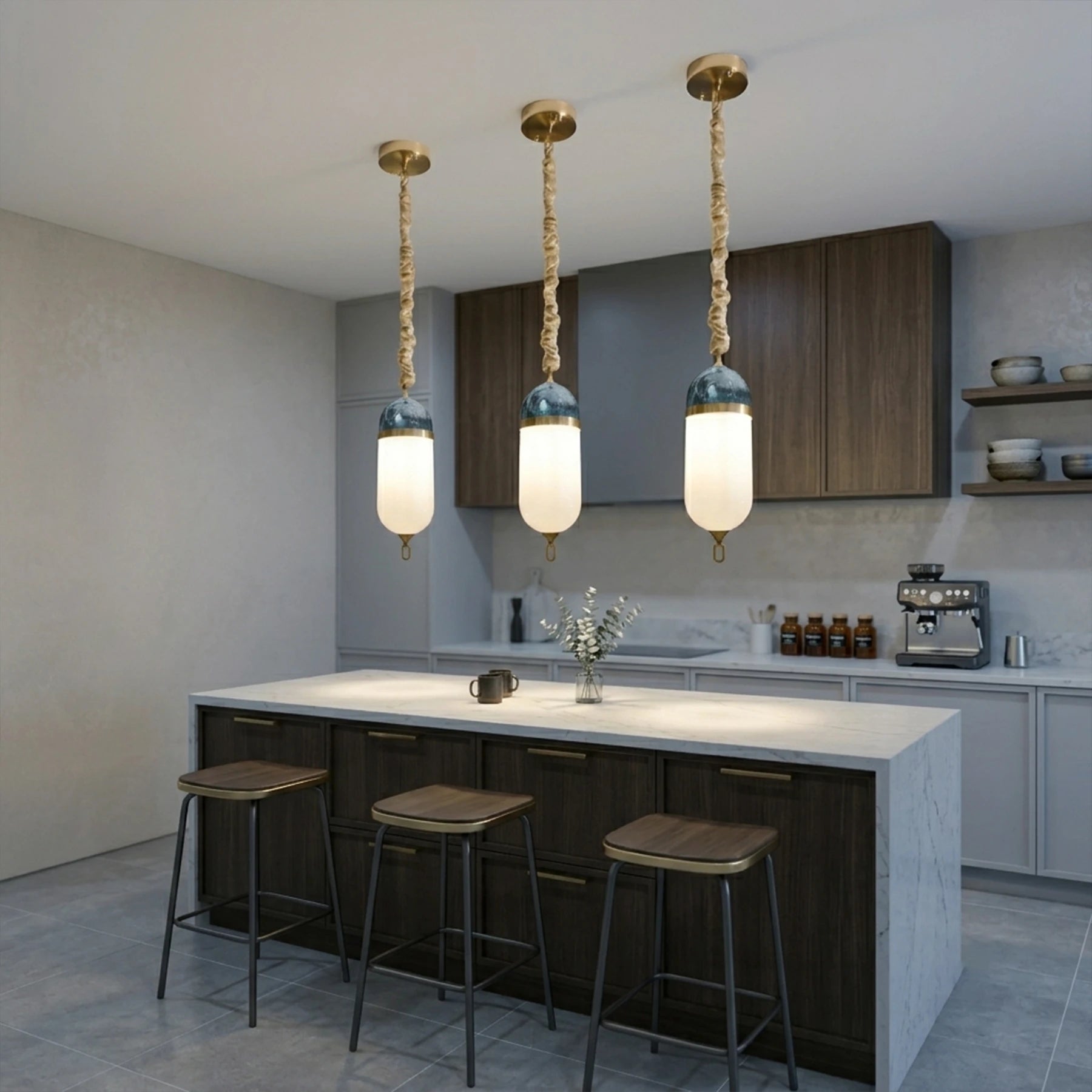 The Atlas Cylinder Pendant