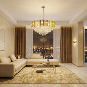 Aurelia Crystal Cascade Chandelier