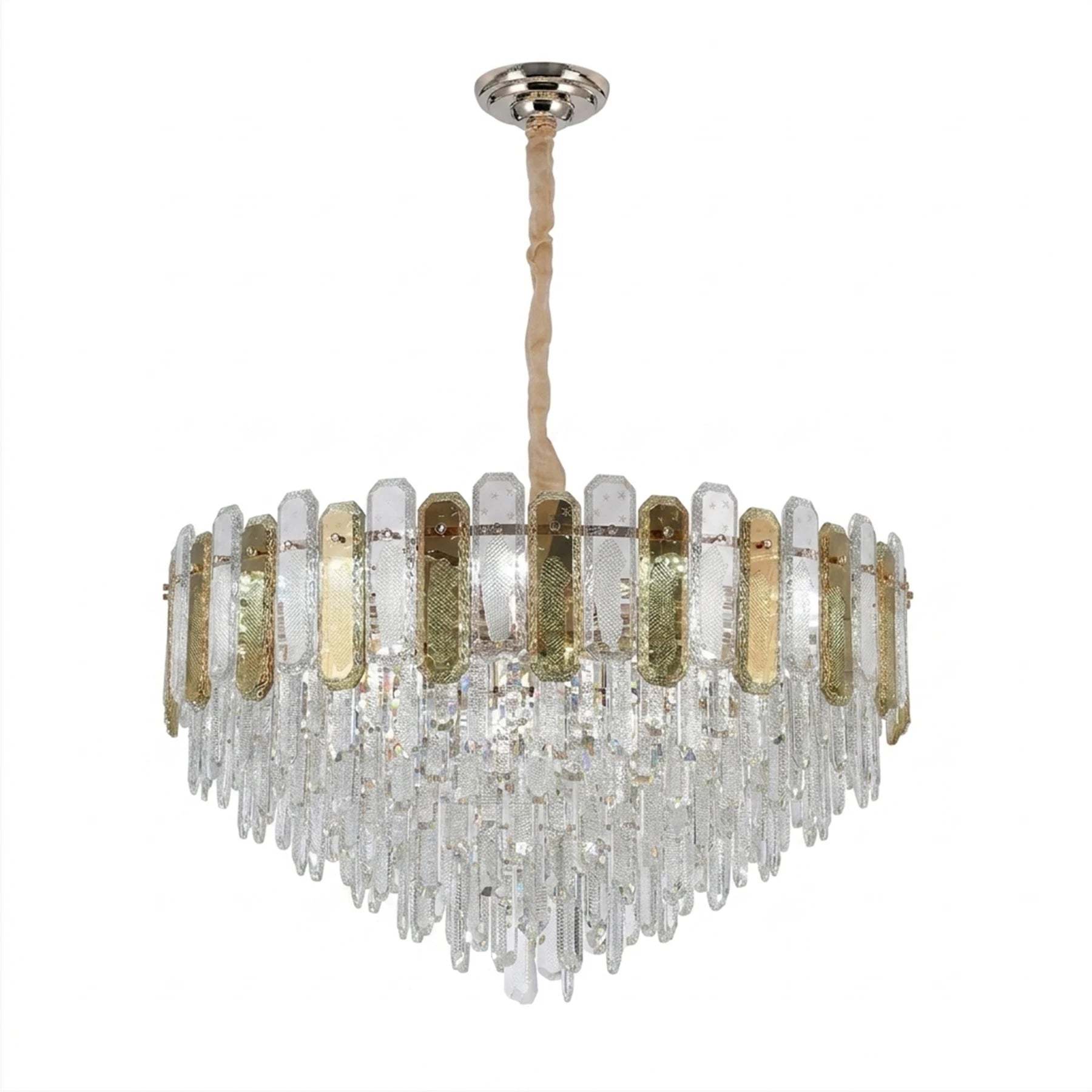 Aurelia Crystal Cascade Chandelier