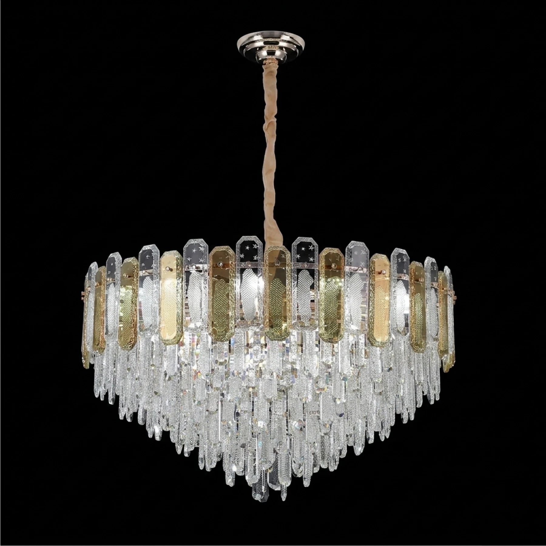 Aurelia Crystal Cascade Chandelier