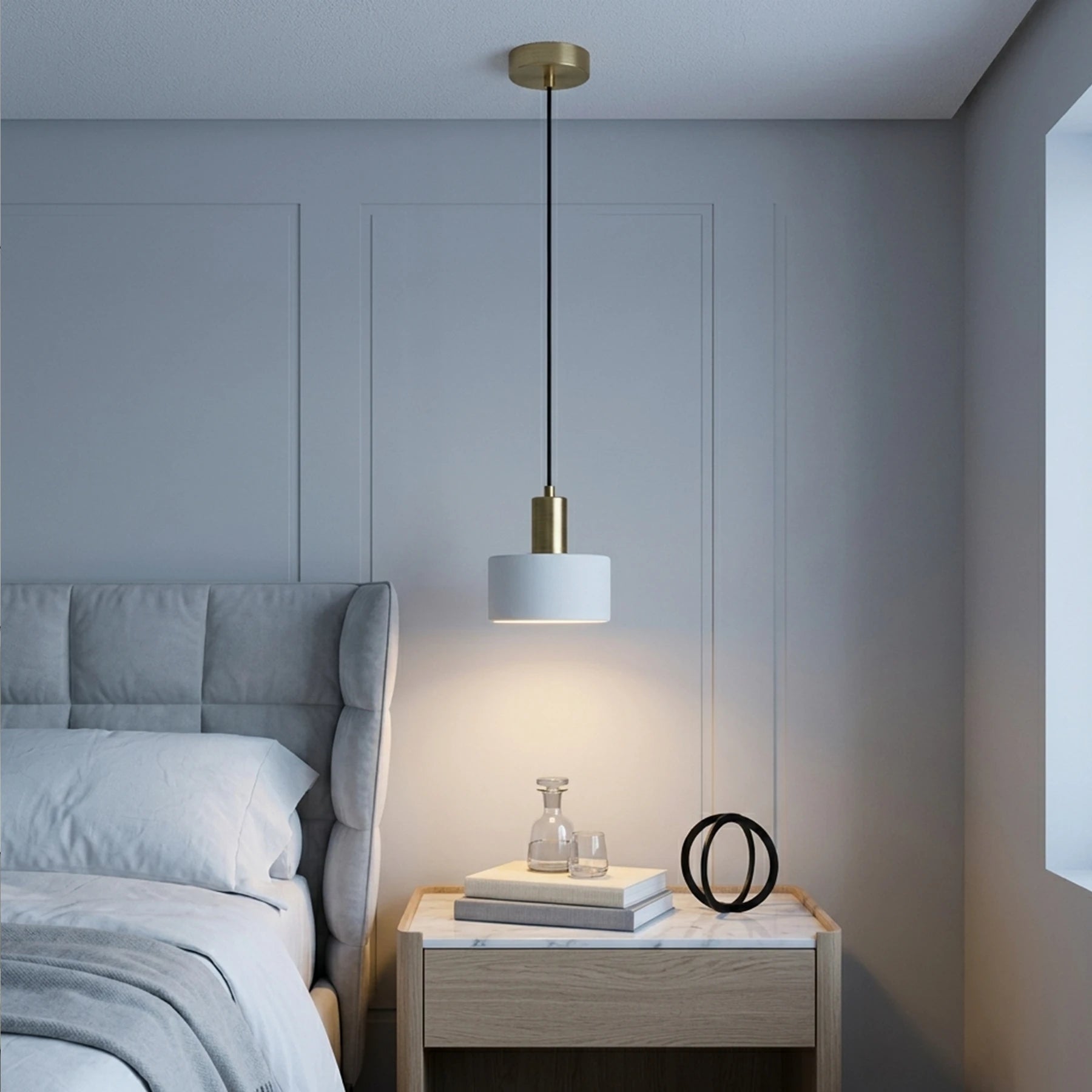 Marble Luxe Pendant Light
