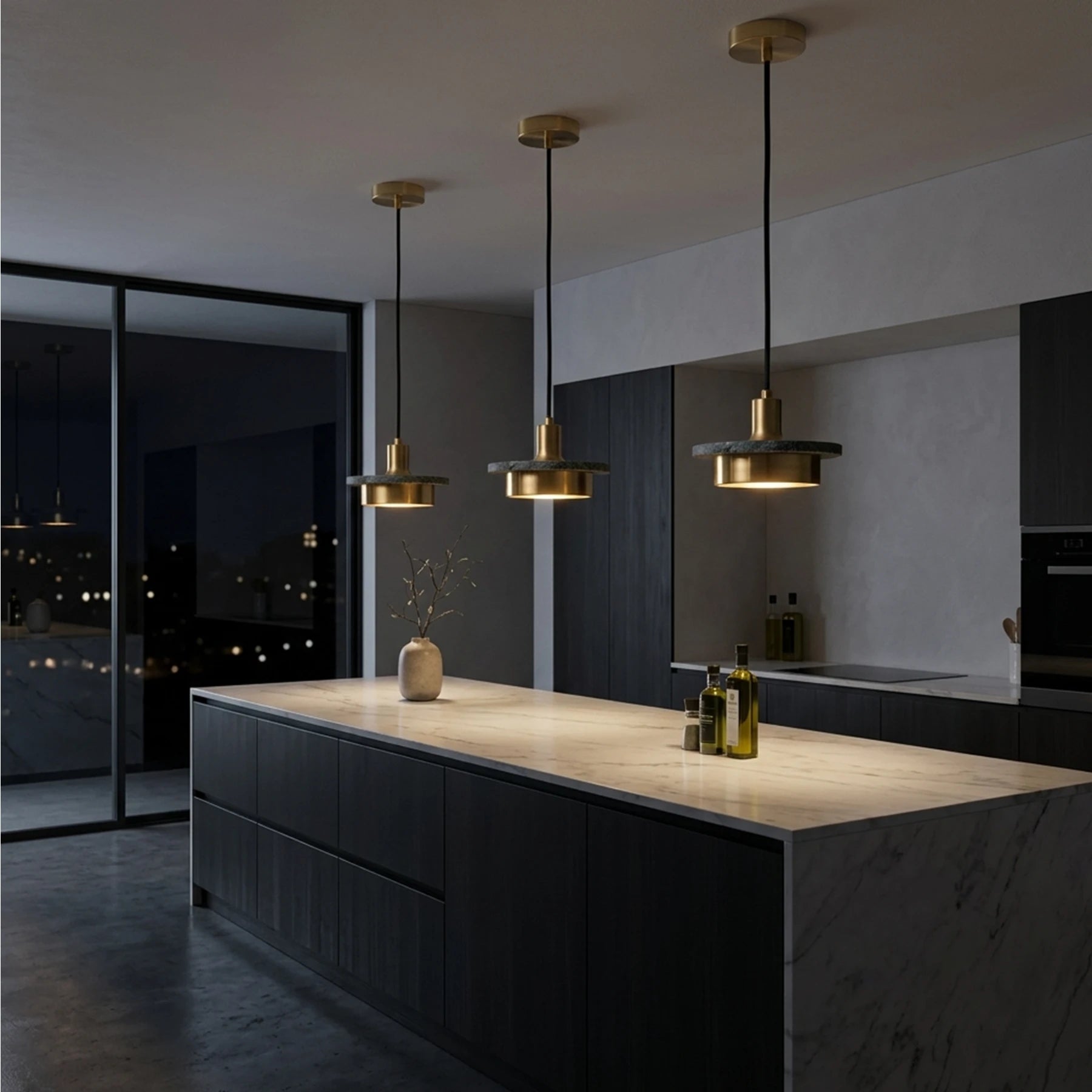 Orbit Glass Pendant Light