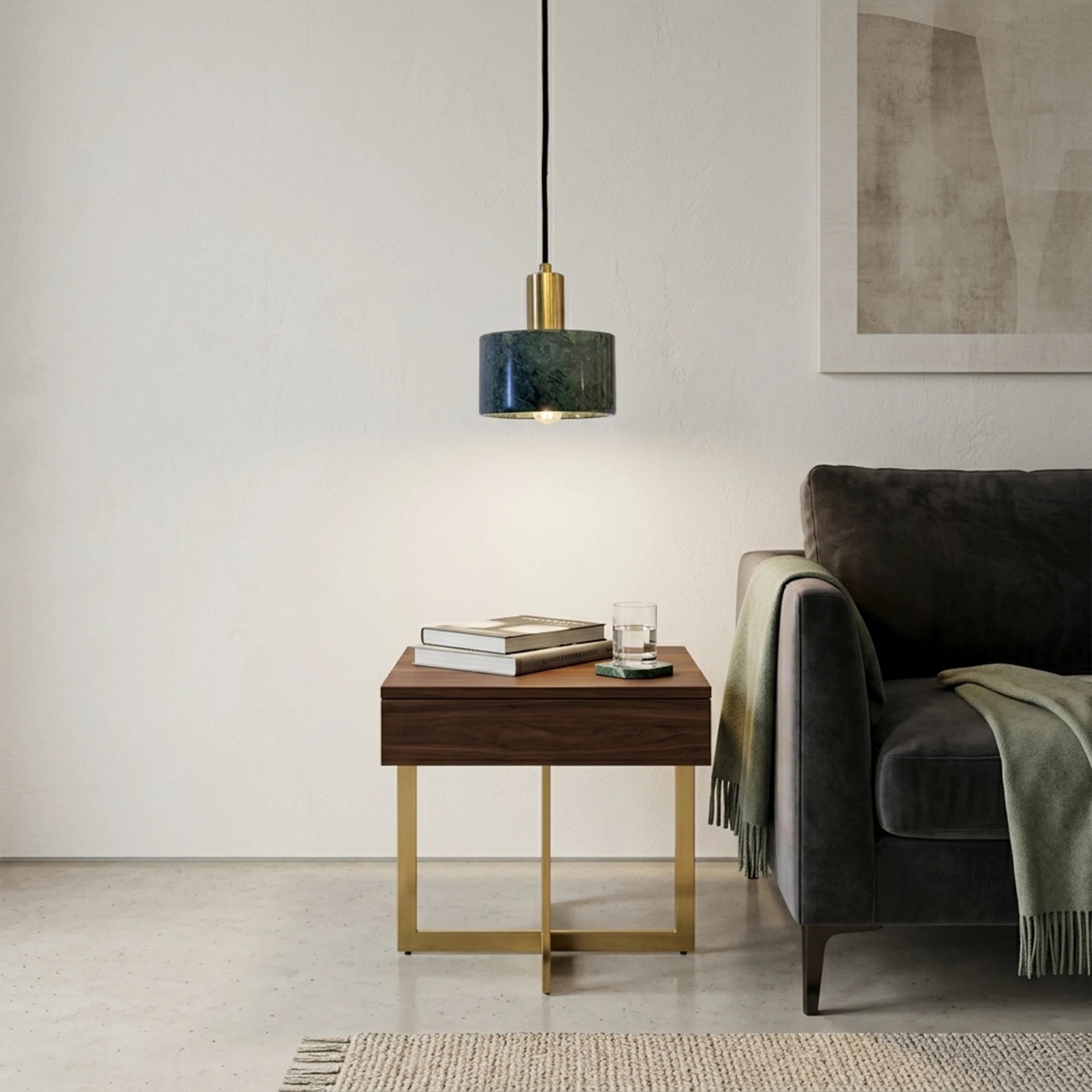 Marble Luxe Pendant Light