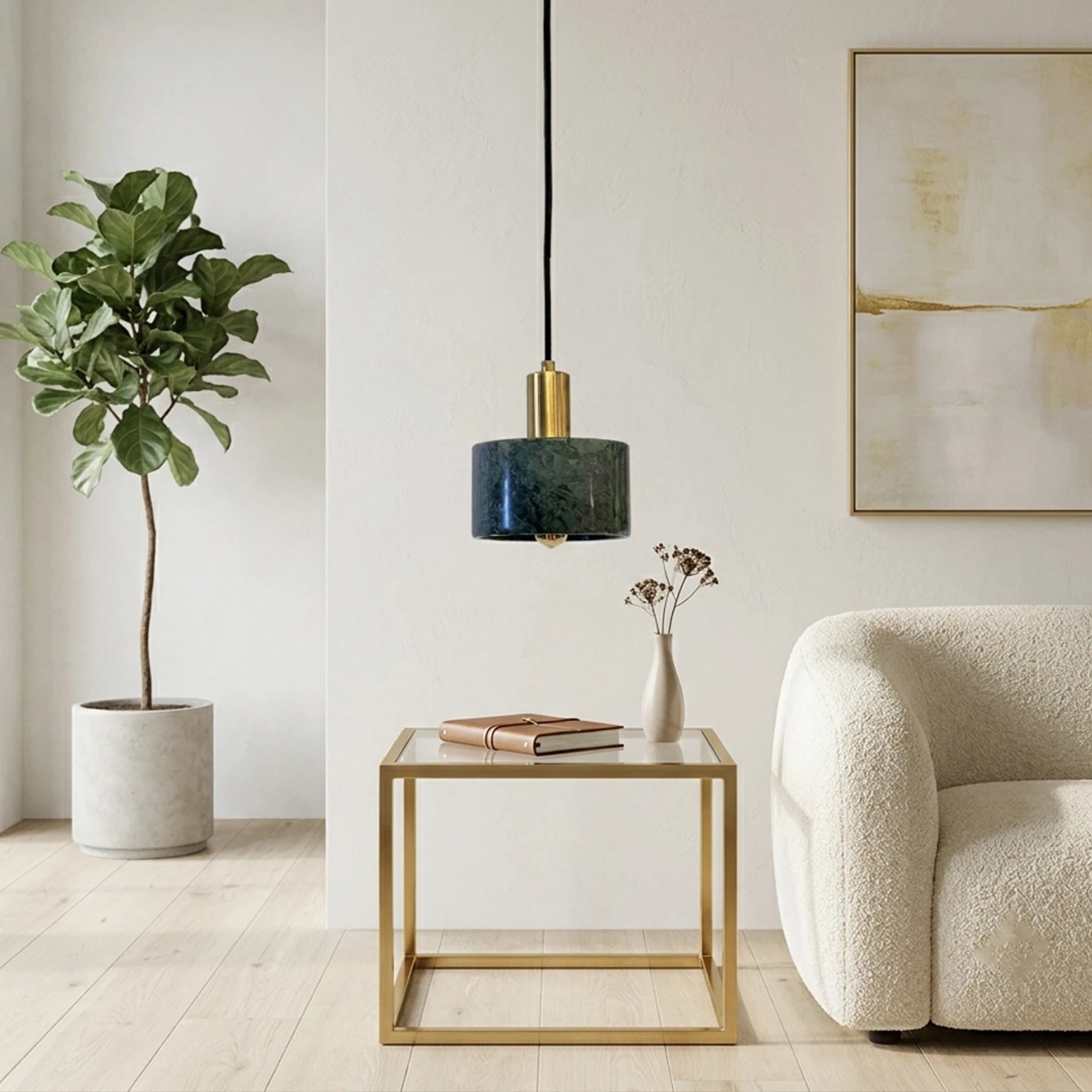 Marble Luxe Pendant Light