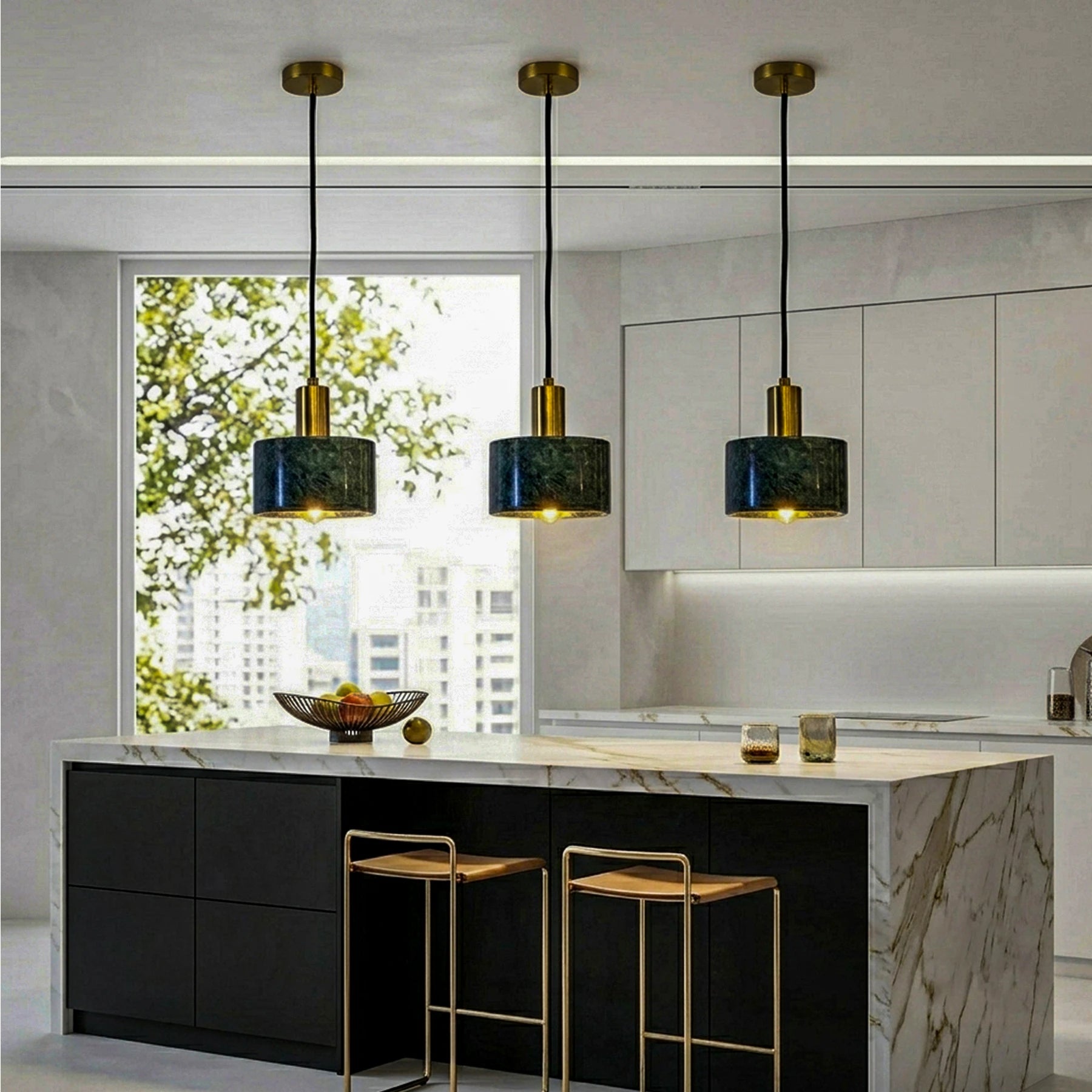 Marble Luxe Pendant Light