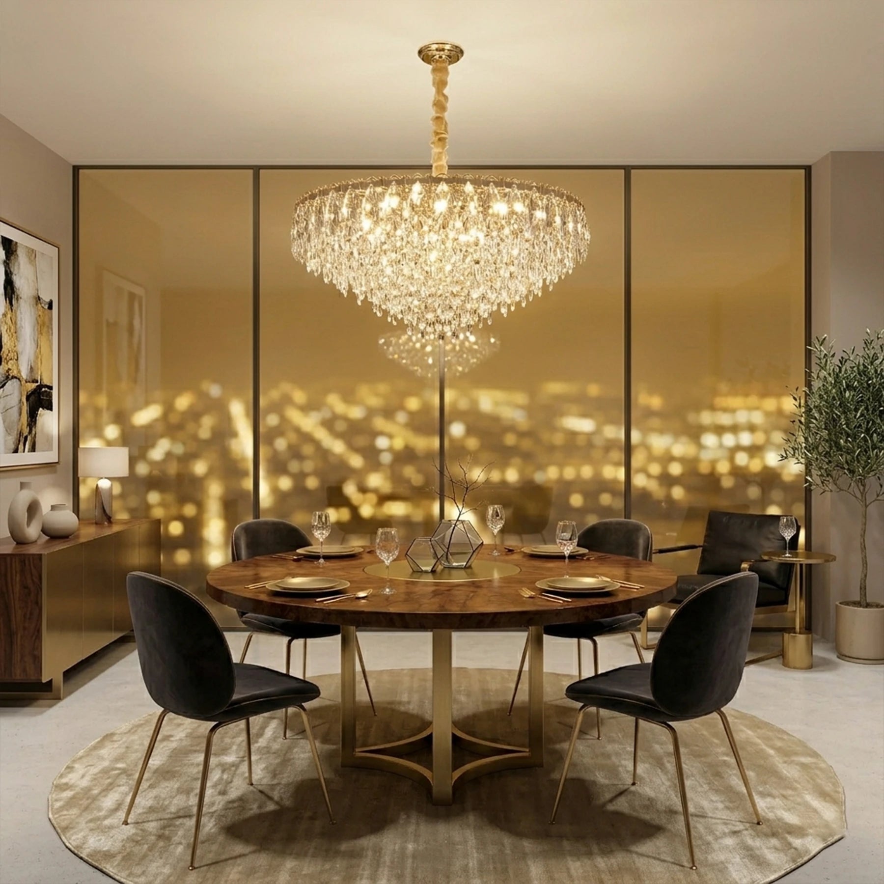 Elysian Imperial Crystal Chandelier