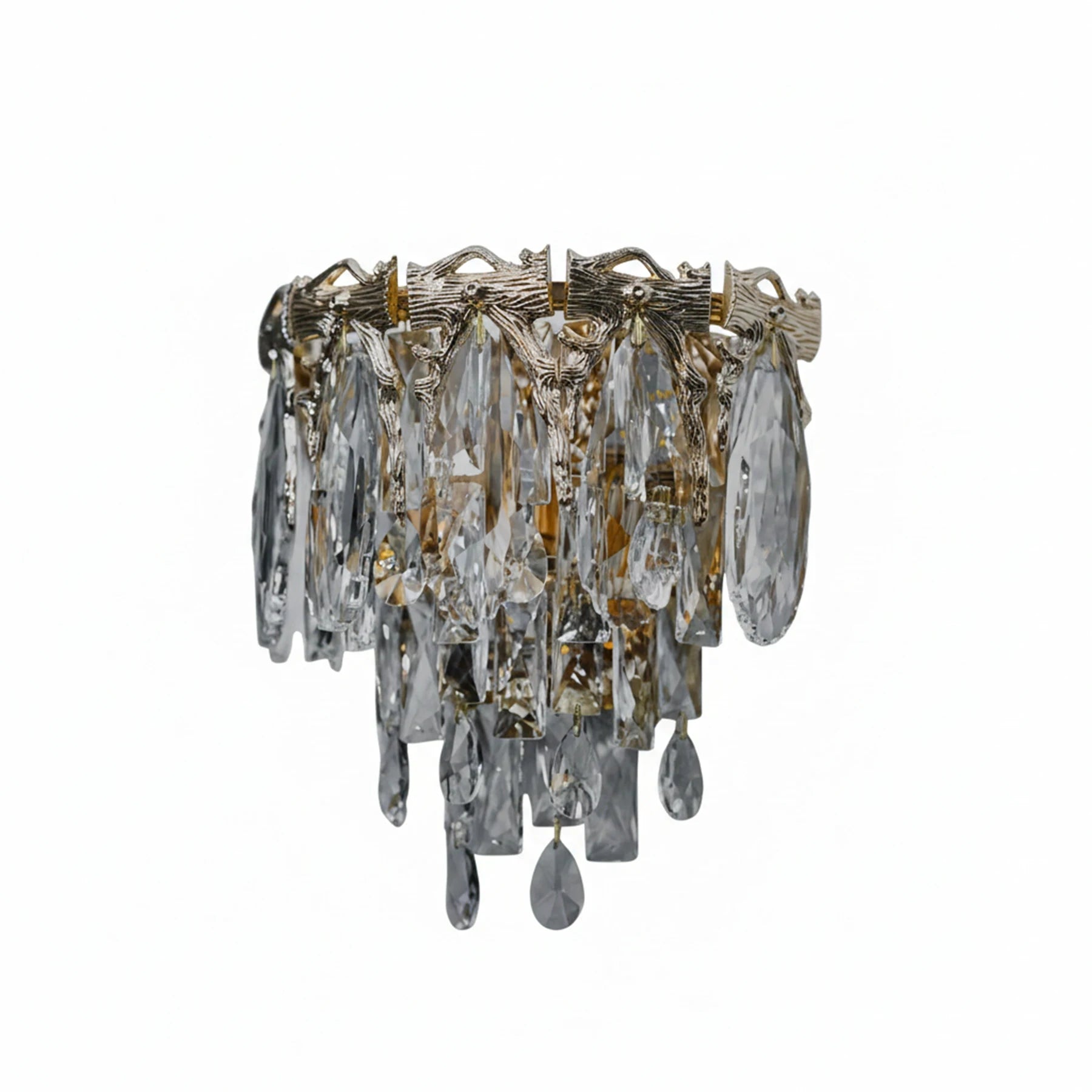 Aura Ethereal Crystal Wall Sconce