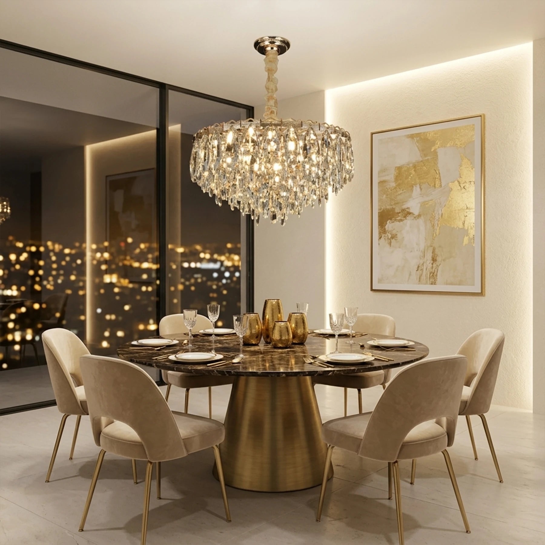 Elysian Imperial Crystal Chandelier