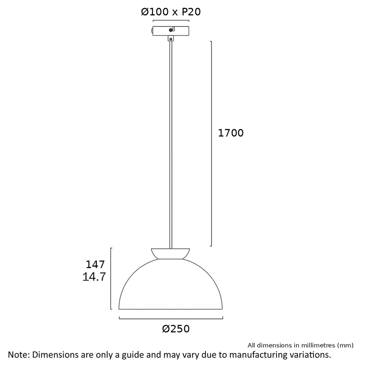 Sovin 25 Pendant