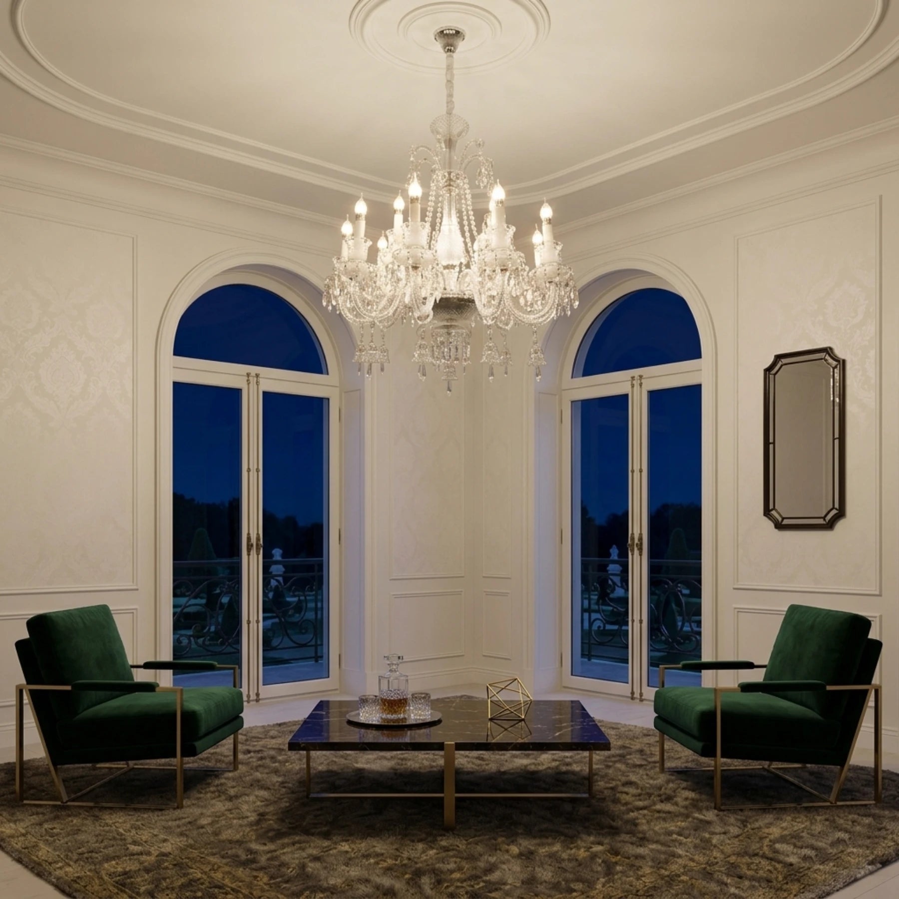 Empress Venetian Crystal Chandelier – Luxury Multi-Tiered Series