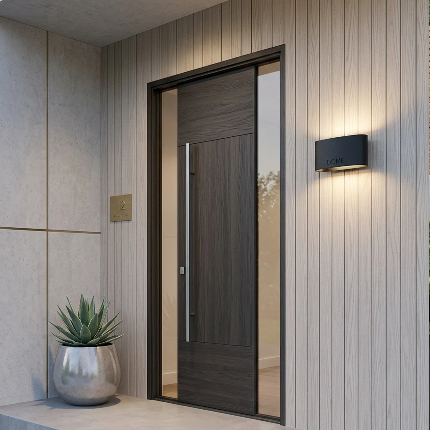 Crest Multi-Beam Sconce – Matte Black Architectural Wall Light