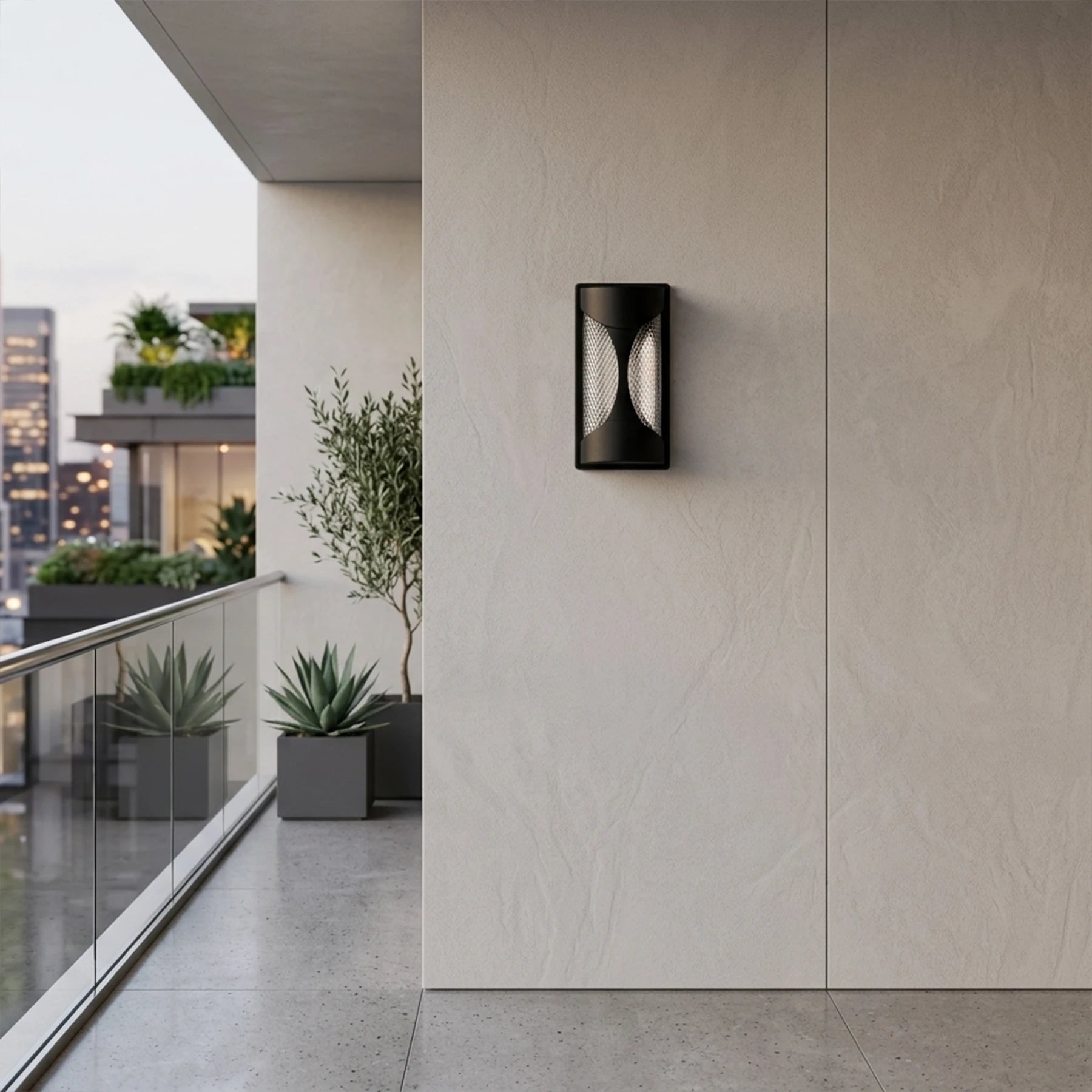 Helix Diamond Sconce – Architectural Crystal Wall Light