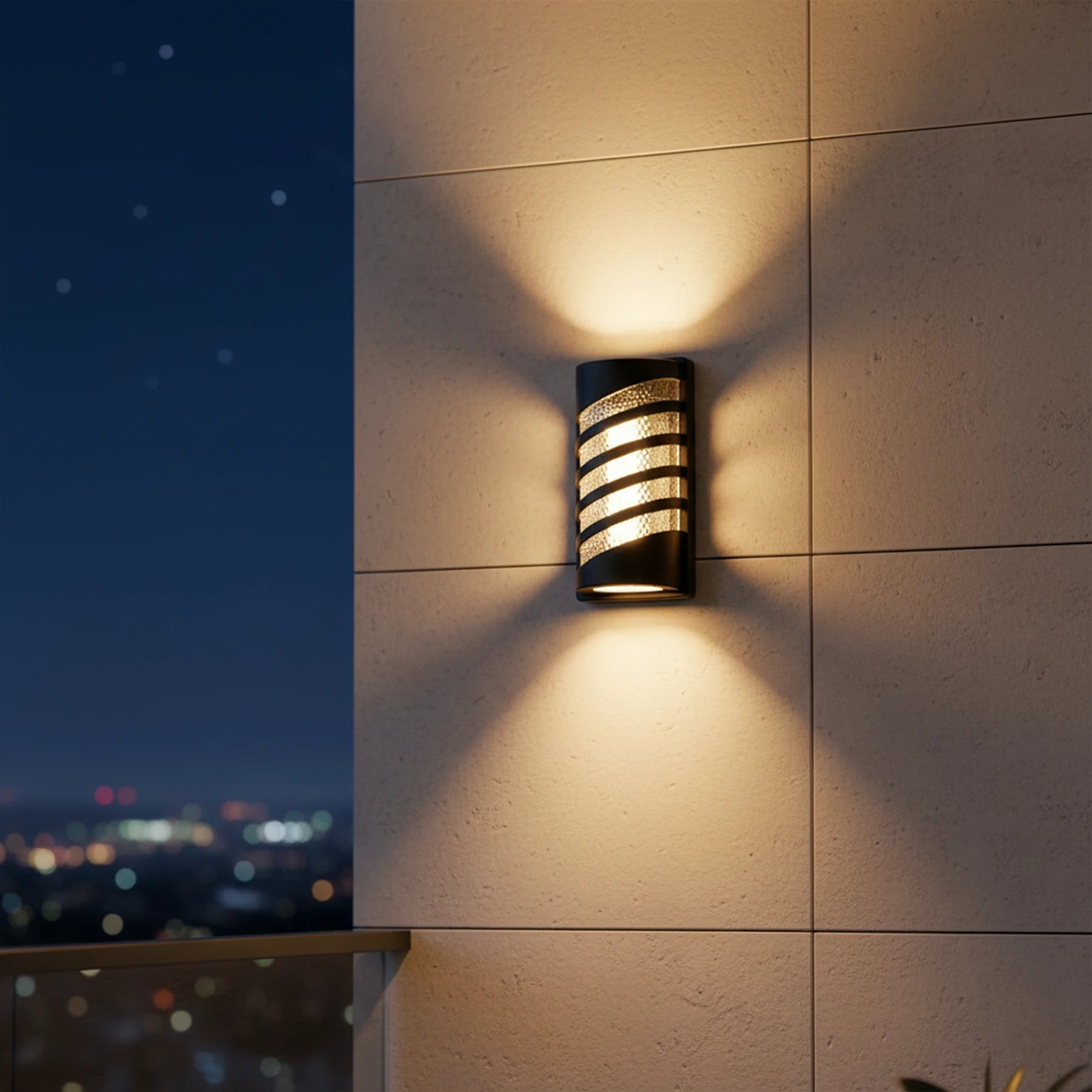 Linear Ripple Sconce – Modern Architectural Series