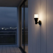 Helix Chrome Sconce – Modern Sculptural Wall Light