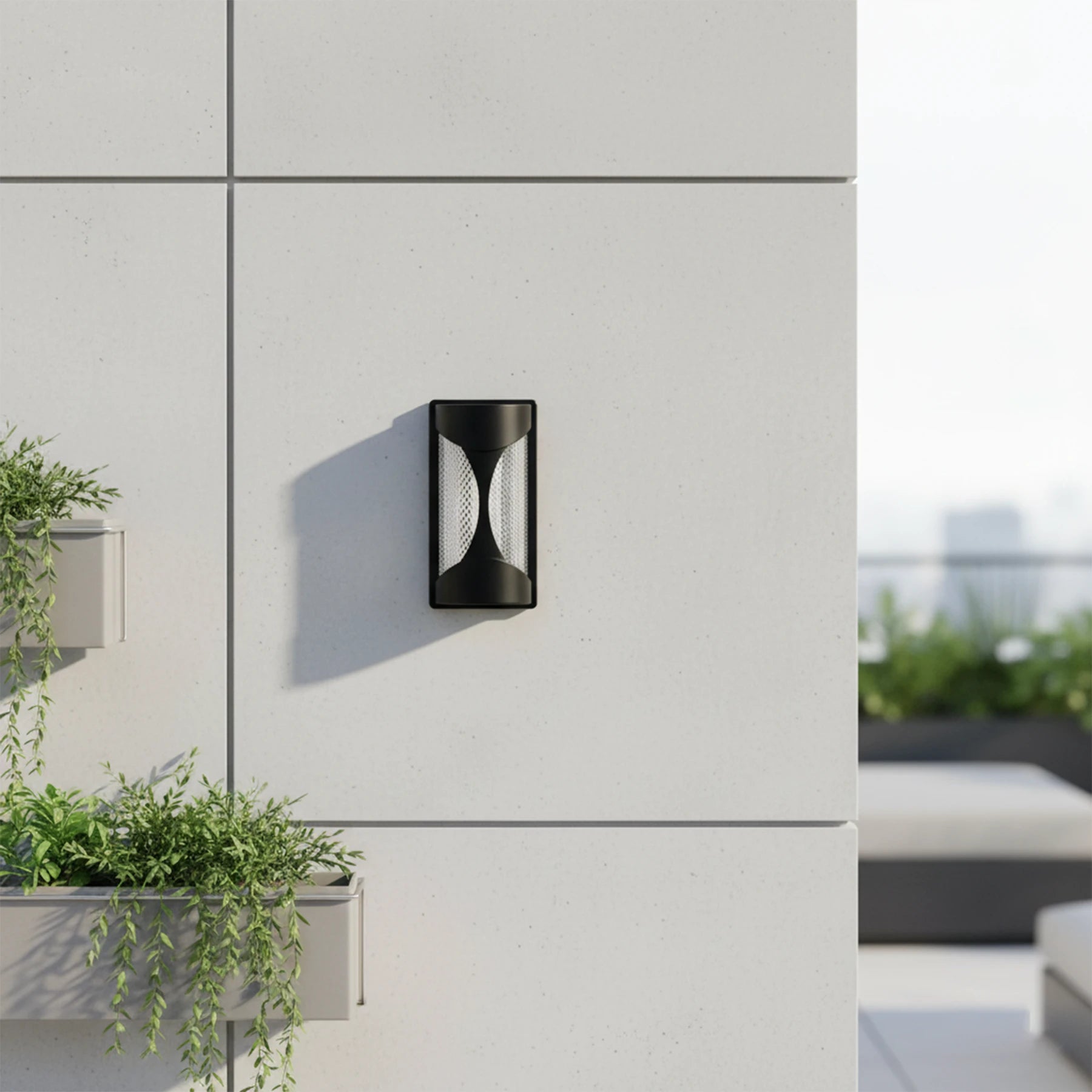 Helix Diamond Sconce – Architectural Crystal Wall Light
