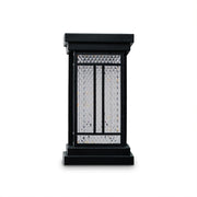 Heritage Lantern Sconce – Matte Black Outdoor Wall Light | Abeeha Lighting