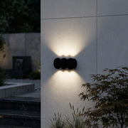 Helix Spark Sconce – Modern Crystal Spiral Series - Round