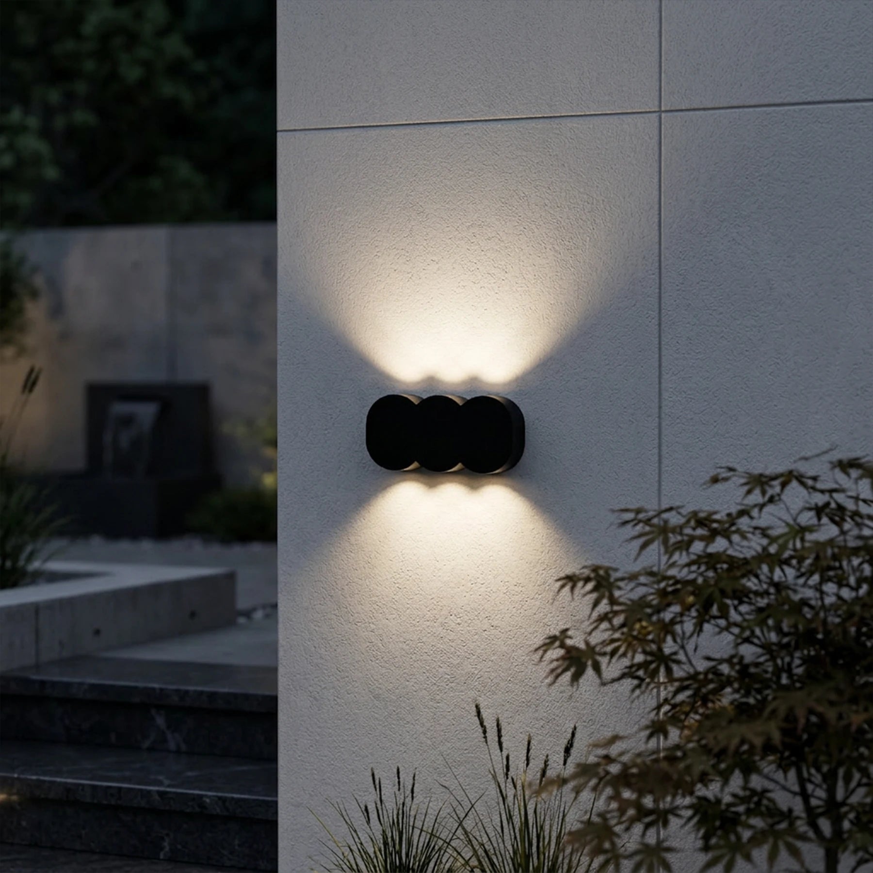 Helix Spark Sconce – Modern Crystal Spiral Series - Round