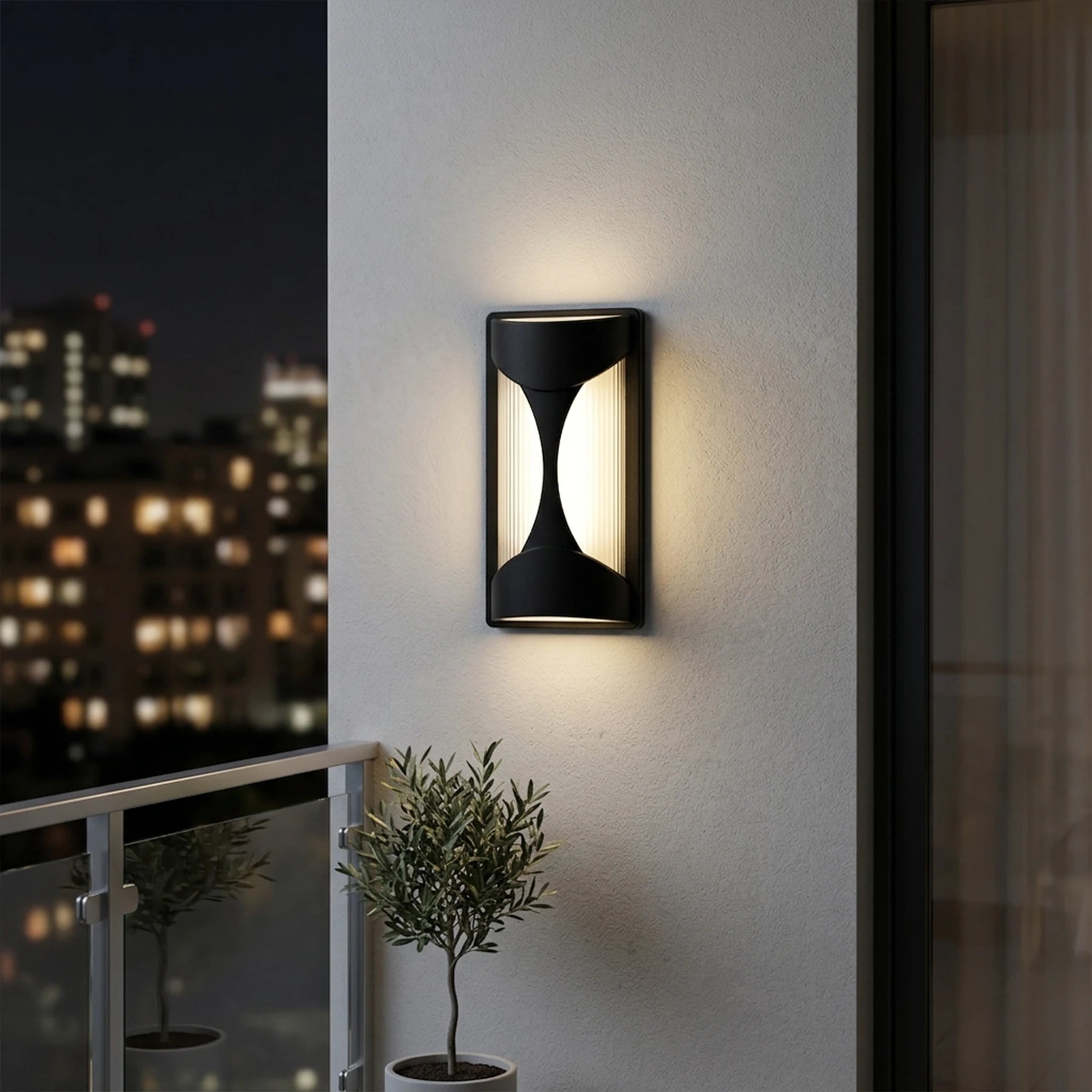 Helix Diamond Sconce – Architectural Crystal Wall Light