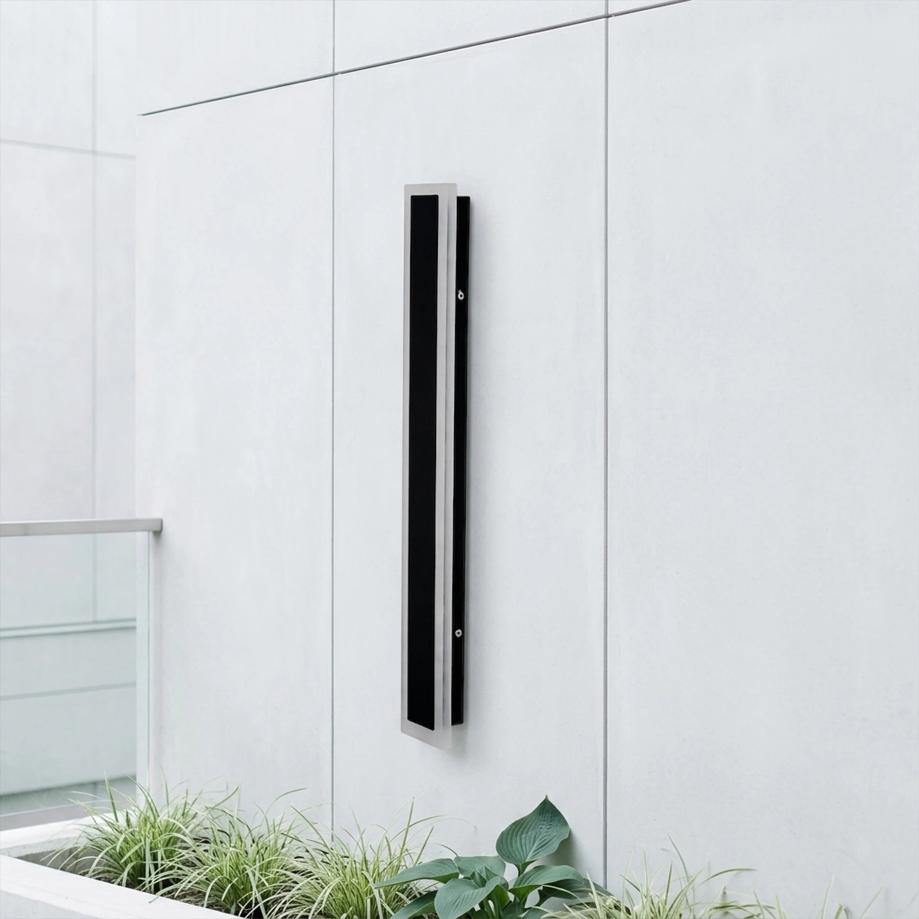 Eclipse Silhouette LED Sconce – Minimalist Linear Series