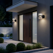 Lattice Crystal Sconce – Modern Dual-Beam Series