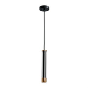 Aurora Column Pendant – Minimalist Gold | Abeeha Lighting