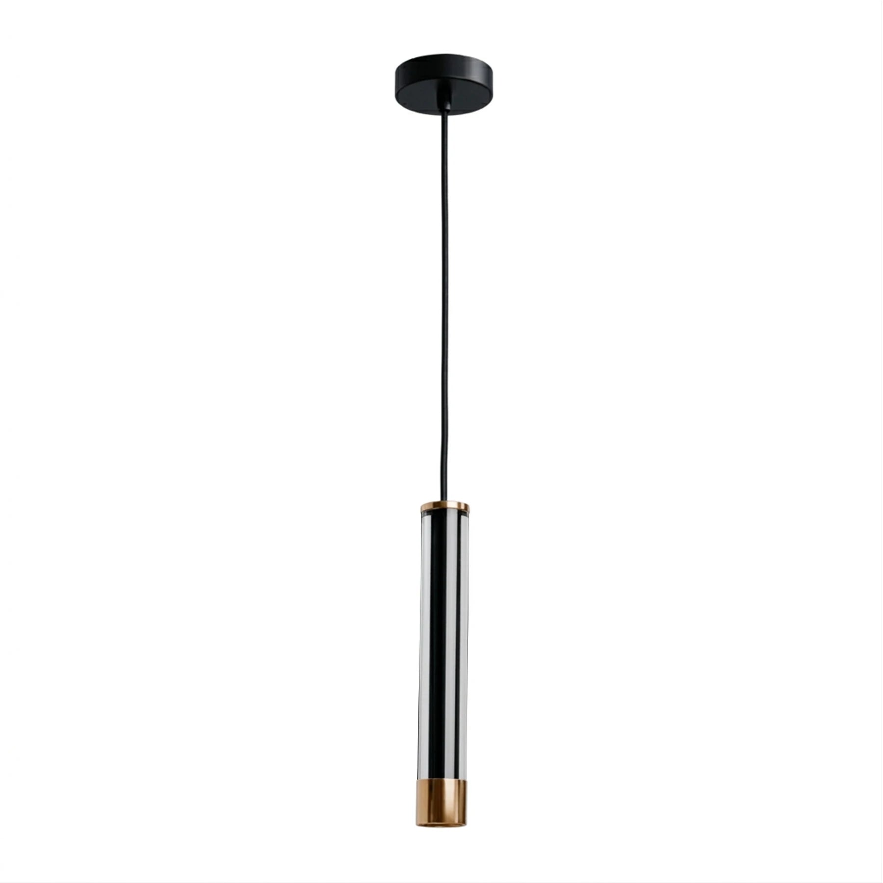 Aurora Column Pendant – Minimalist Gold Series