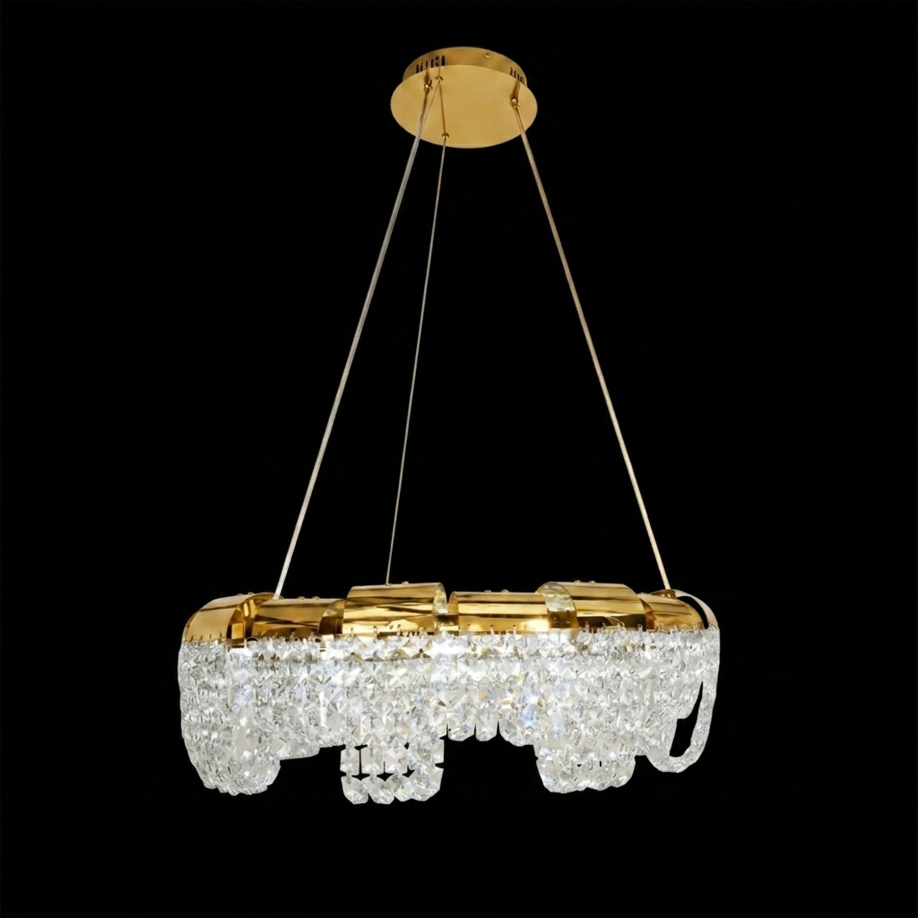Crystal Aurora Chandelier