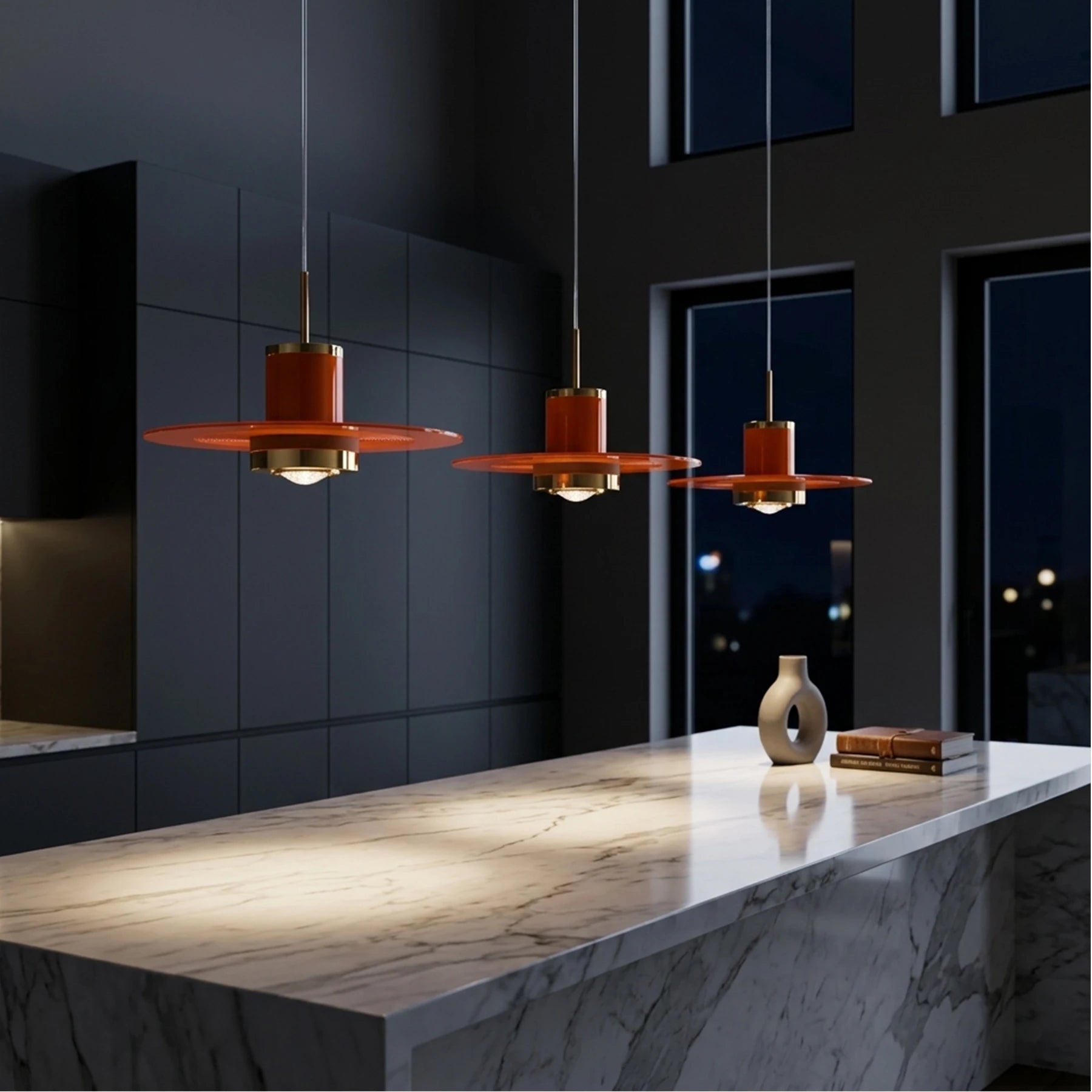 Eclipse Disc Pendant Light