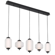 Torso Pendant 5 Light Bar