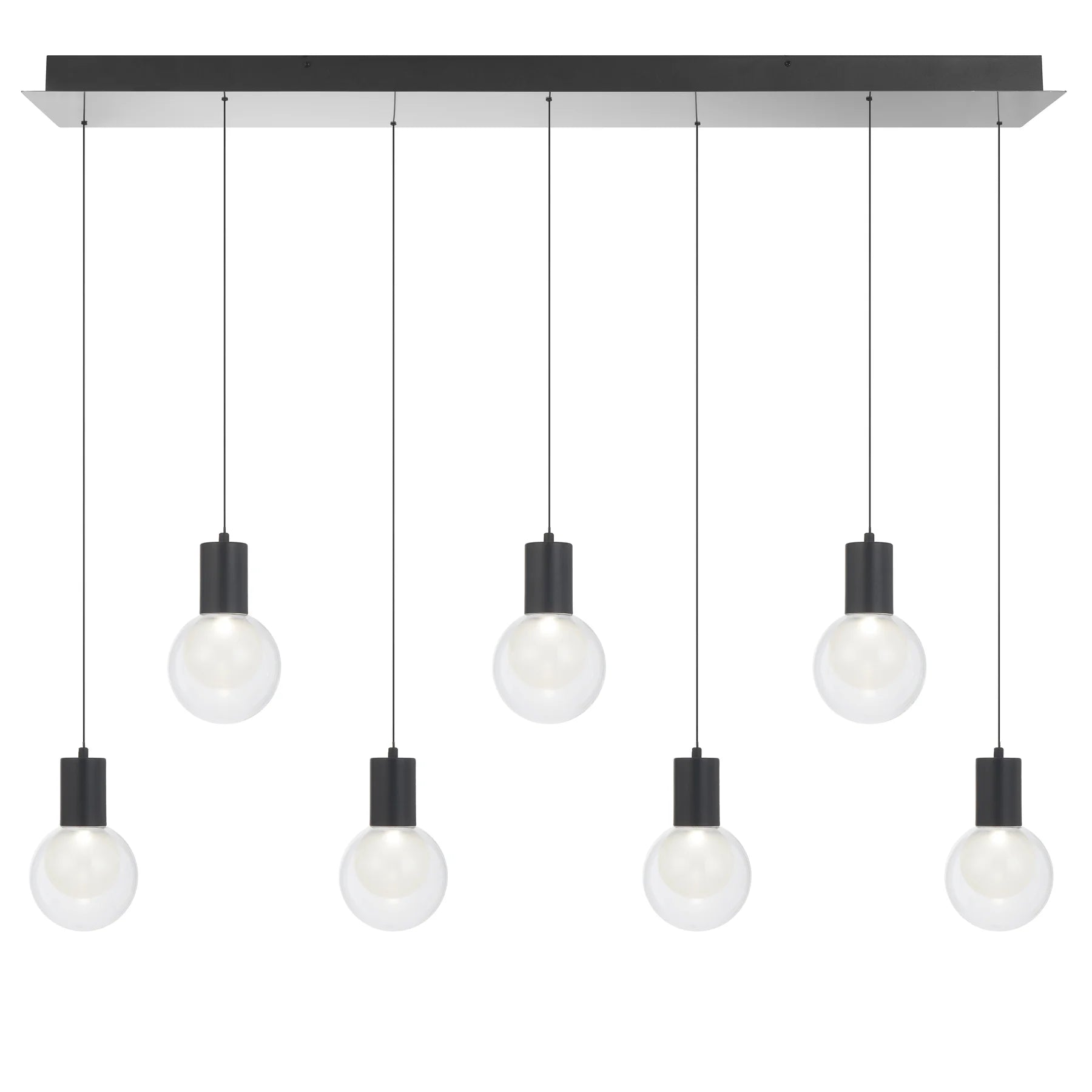 Invar 7Lt Bar Pendant