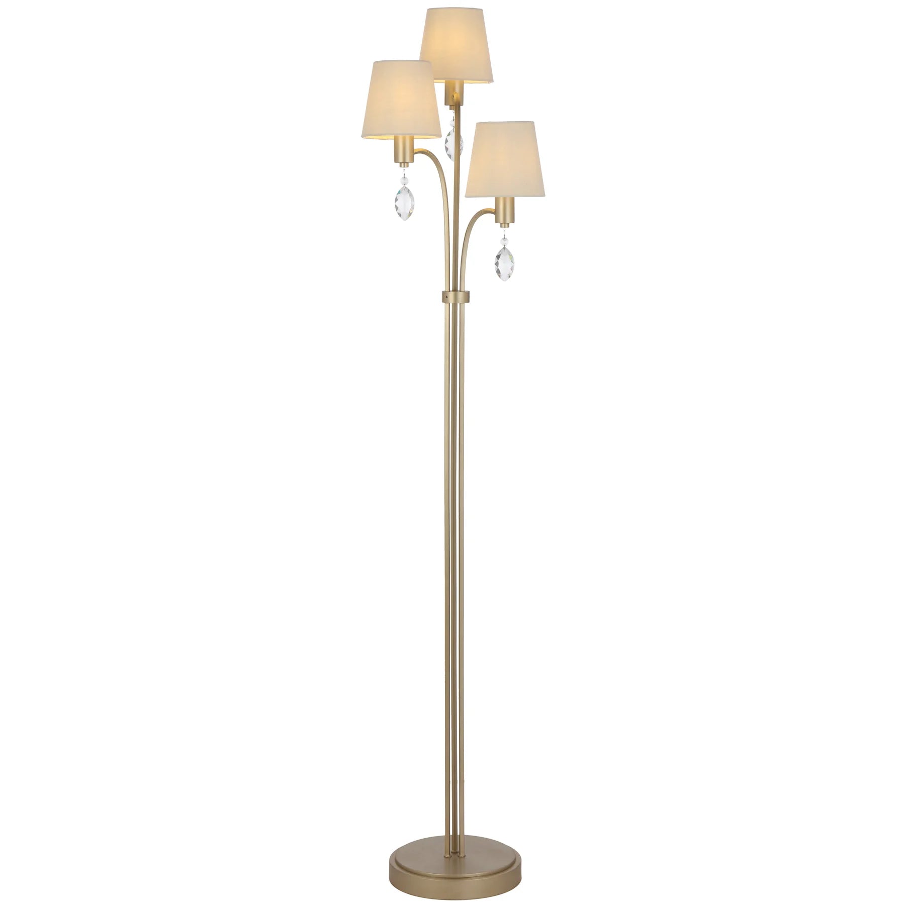 Malvern 3 Lt Floor Lamp