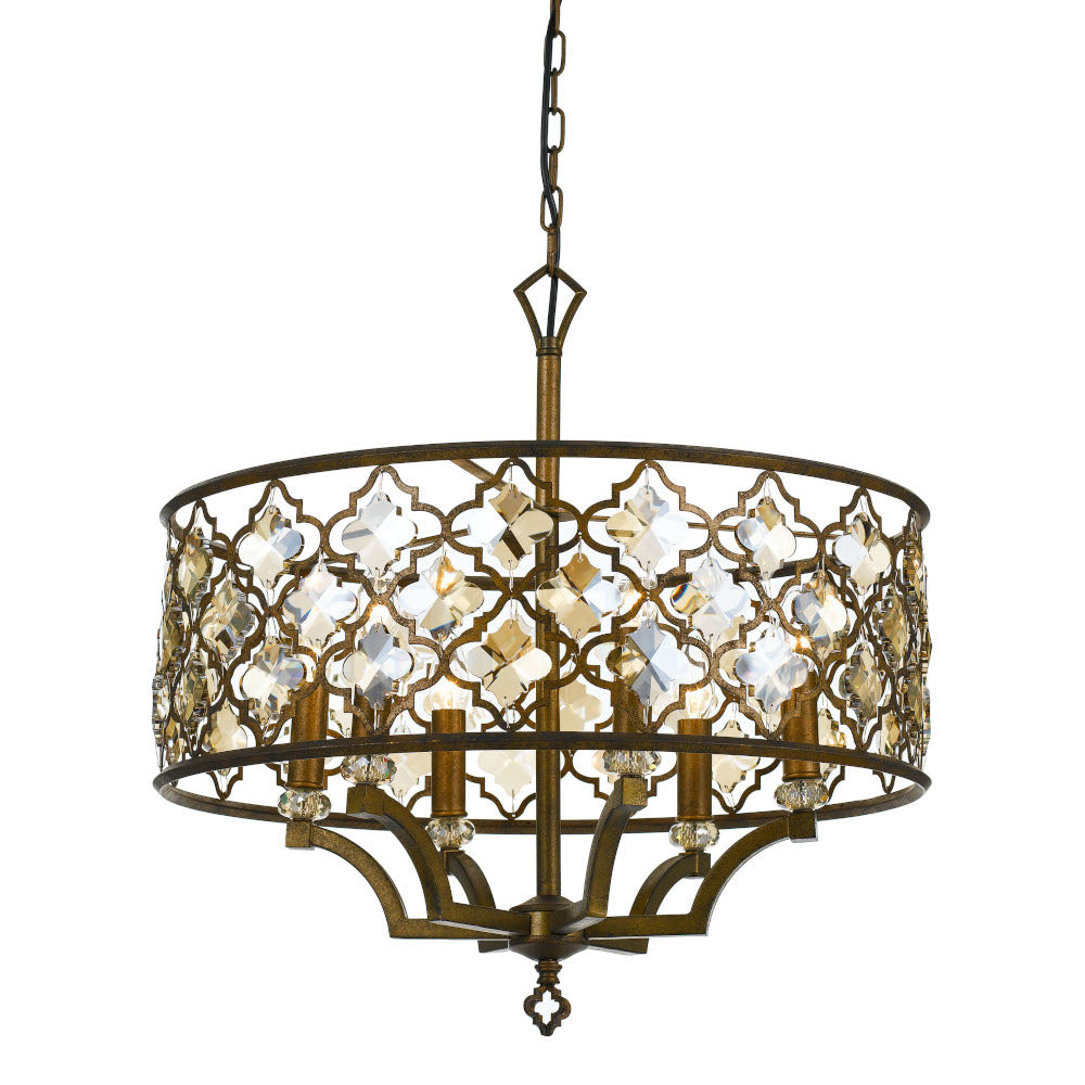 Mimosa Round 6 Light Pendant